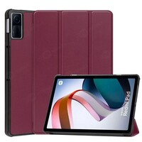 Полиуретановый чехол JFK Smart Case бордовый для Xiaomi Redmi Pad