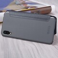 Полиуретановый чехол книга Nillkin Sparkle Leather Case Черный для Huawei Y6 Pro 2019(#3)