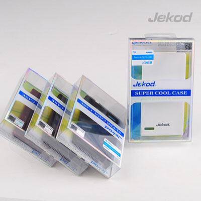 Пластиковый чехол Jekod Cool Case Black для Huawei Ascend P6(4)