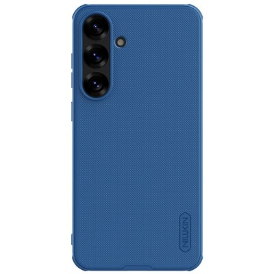Пластиковый чехол Nillkin Super Frosted Shield Pro Синий для Samsung Galaxy S25 Plus(1)