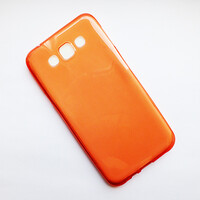 Силиконовый чехол Becolor Red 0.6mm для Samsung Galaxy E7