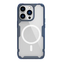 Силиконовый чехол Nillkin Nature TPU Pro Magnetic Case Синий для Apple iPhone 14 Pro