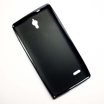 Силиконовый чехол Becolor Black Mat для Huawei Ascend G700(2)