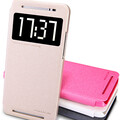Полиуретановый чехол Nillkin Sparkle Leather Case Rose для HTC One E8 Ace(#3)