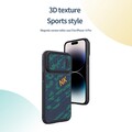 Чехол-накладка с пластиной Magsafe Nillkin Striker S Magnetic Case сине-зеленого цвета для Apple iPhone 14 Pro(#9)