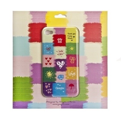 Пластиковый чехол Goeghtu i Love you для Apple iPhone 4/4S(4)