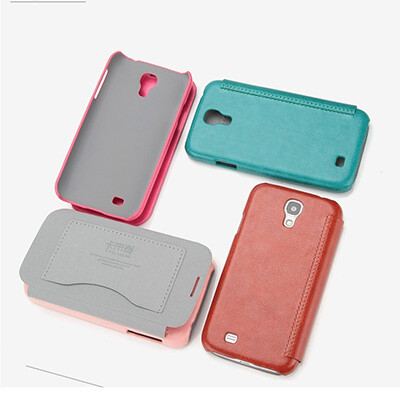 Кожаный чехол KLD Leather Case Pink для Samsung i9500 Galaxy S4(3)