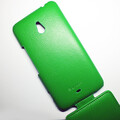 Кожаный чехол Armor Case Green для Nokia Lumia 1320(#4)