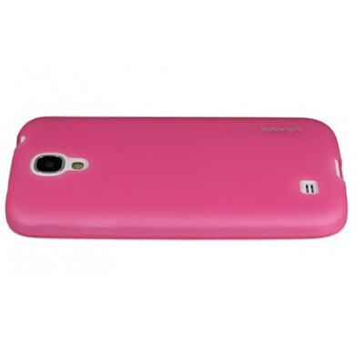 Силиконовый чехол TPU Usams Jelly Pink для Samsung i9500 Galaxy S4(4)