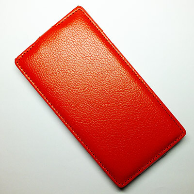 Кожаный чехол Armor Case Red для Huawei Ascend G700(1)