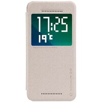 Полиуретановый чехол Nillkin Sparkle Leather Case Gold для HTC Desire EYE