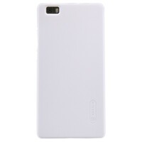 Пластиковый чехол с пленкой Nillkin Super Frosted Shield White для Huawei Ascend P8