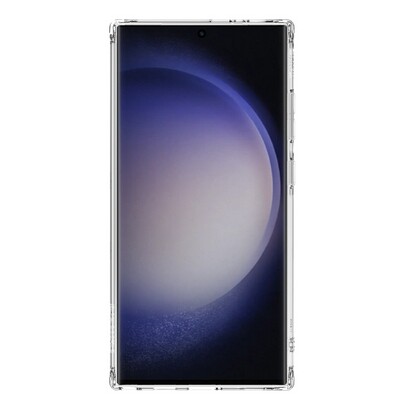 Силиконовый чехол Nillkin Nature TPU Pro Magnetic Case Прозрачный для Samsung Galaxy S24 Ultra(2)