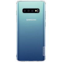 Силиконовый чехол Nillkin Nature TPU Case Прозрачный для Samsung Galaxy S10