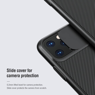 Чехол-накладка Nillkin CamShield черная для Apple iPhone 11 Pro Max(7)