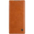 Кожаный чехол Nillkin Qin Leather Case Коричневый для Samsung Galaxy Note 10(#1)