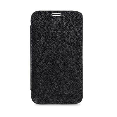 Кожаный чехол книга Melkco Face Cover Book Type Black для Samsung N7100 Galaxy Note 2(2)