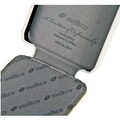 Кожаный чехол книга Melkco Leather Case Blue- White-Yellow LC для Apple iPhone 4/4S(#2)