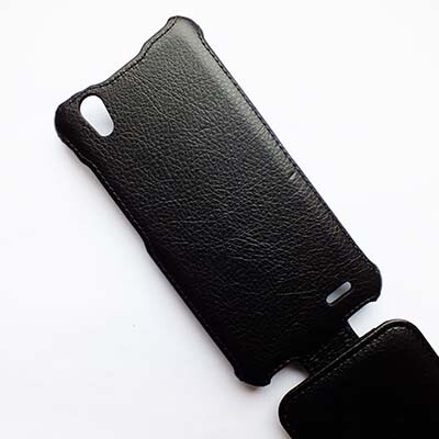 Кожаный чехол Armor Case Black для Huawei Ascend G630(4)