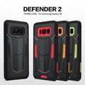 Противоударный чехол-накладка Nillkin Defender II Series Black для Samsung G950F Galaxy S8(#4)