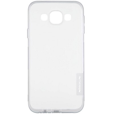 Силиконовый чехол Nillkin Nature TPU Case Grey для Samsung Galaxy E5(2)