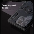Противоударная-накладка с пластиной MagSafe Nillkin CamShield Armor Prop Magnetic Case Синяя для Samsung Galaxy S24 Ultra(#4)