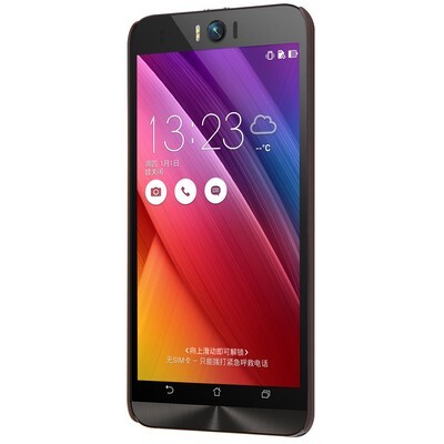 Пластиковый чехол с пленкой Nillkin Super Frosted Shield Brown для Asus Zenfone Selfie ZD551KL(2)