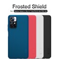 Пластиковый чехол с подставкой Nillkin Super Frosted Shield Красный для Xiaomi Redmi Note 11 5G(#5)