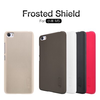 Пластиковый чехол с пленкой Nillkin Super Frosted Shield Black для Xiaomi Mi5(4)