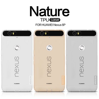 Силиконовый чехол Nillkin Nature TPU Case White для Huawei Nexus 6P(4)