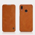 Кожаный чехол Nillkin Qin Leather Case Коричневый для Huawei P Smart 2019\ Honor 10 Lite(#4)