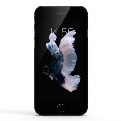 Пластиковый чехол Nillkin Synthetic Fiber Черный (Black) для Apple iPhone 6 Plus/6s Plus(2)