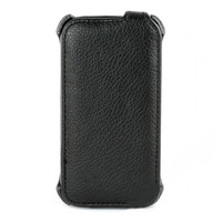 Кожаный чехол книга Armor Case Black для HTC Desire X