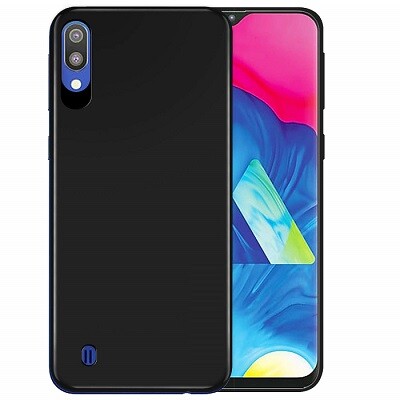 Силиконовый чехол TPU Matte Case 1mm черный для Samsung Galaxy M20(3)