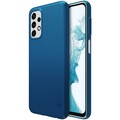 Пластиковый чехол с подставкой Nillkin Super Frosted Shield Синий для Samsung Galaxy A23(#3)
