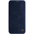 Кожаный чехол Nillkin Qin Leather Case Синий для Apple iPhone 12 Pro Max(#1)