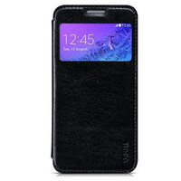 Кожаный чехол HOCO Crystal leather Case Black для Samsung G850 Galaxy Alpha