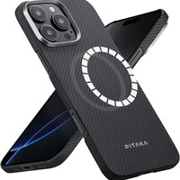 Кевларовый чехол Pitaka Ultra-Slim Case MagSafe Black для Apple iPhone 16 Pro Max