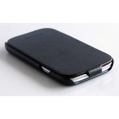Кожаный чехол книга HOCO Classic Black для Samsung i9300 Galaxy S3(2)
