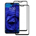 Противоударное защитное стекло с полным клеем Full Glue Screen Cover 0.3mm черное для Huawei Honor 8X Max(#1)