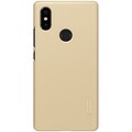 Пластиковый чехол с пленкой Nillkin Super Frosted Shield Золотой для Xiaomi Mi8 SE(#1)