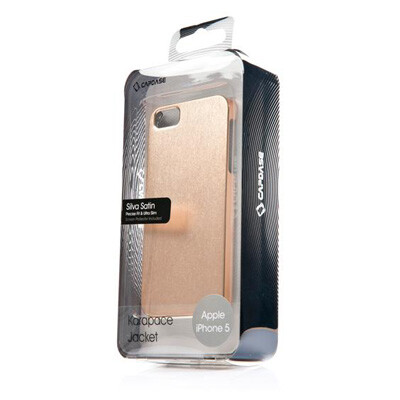 Пластиковый чехол Capdase Karapase Silva Satin Blue для Apple iPhone 5/5s/SE(3)
