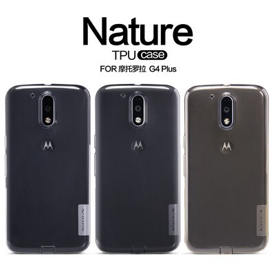 Силиконовый чехол Nillkin Nature TPU Case White для Motorola Moto G4 Plus(4)