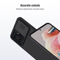 Чехол-накладка Nillkin CamShield Синяя для Xiaomi Redmi Note 12 4G(#4)