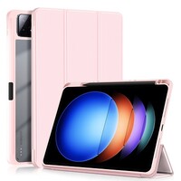 Защитный чехол книжка Acrylic TPU Case с креплением для стилуса светло-розовый для Xiaomi Pad 6s Pro 12.4