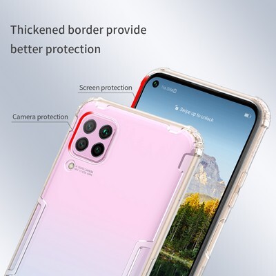 Силиконовый чехол Nillkin Nature TPU Case Серый для Huawei P40 Lite / Nova 7i / Nova 6 SE(3)