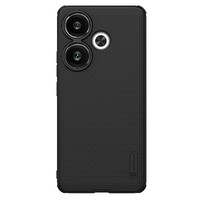 Пластиковый чехол Nillkin Super Frosted Shield Pro Черный для Xiaomi Poco F6