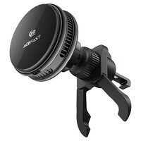 Автомобильный магнитный держатель с беспроводной зарядкой Acefast D66 Qi2 25W magnetic wireless charging holder with cooler