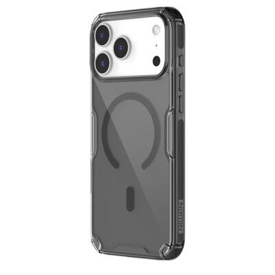 Силиконовый чехол Nillkin Nature TPU Pro Magnetic Case затемненный для Apple iPhone 17 Pro Max(2)