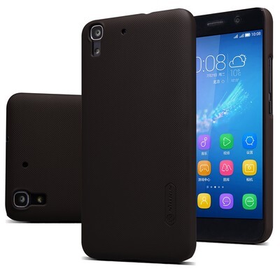 Пластиковый чехол с пленкой Nillkin Super Frosted Shield Black для Huawei Honor 4A/Y6(3)